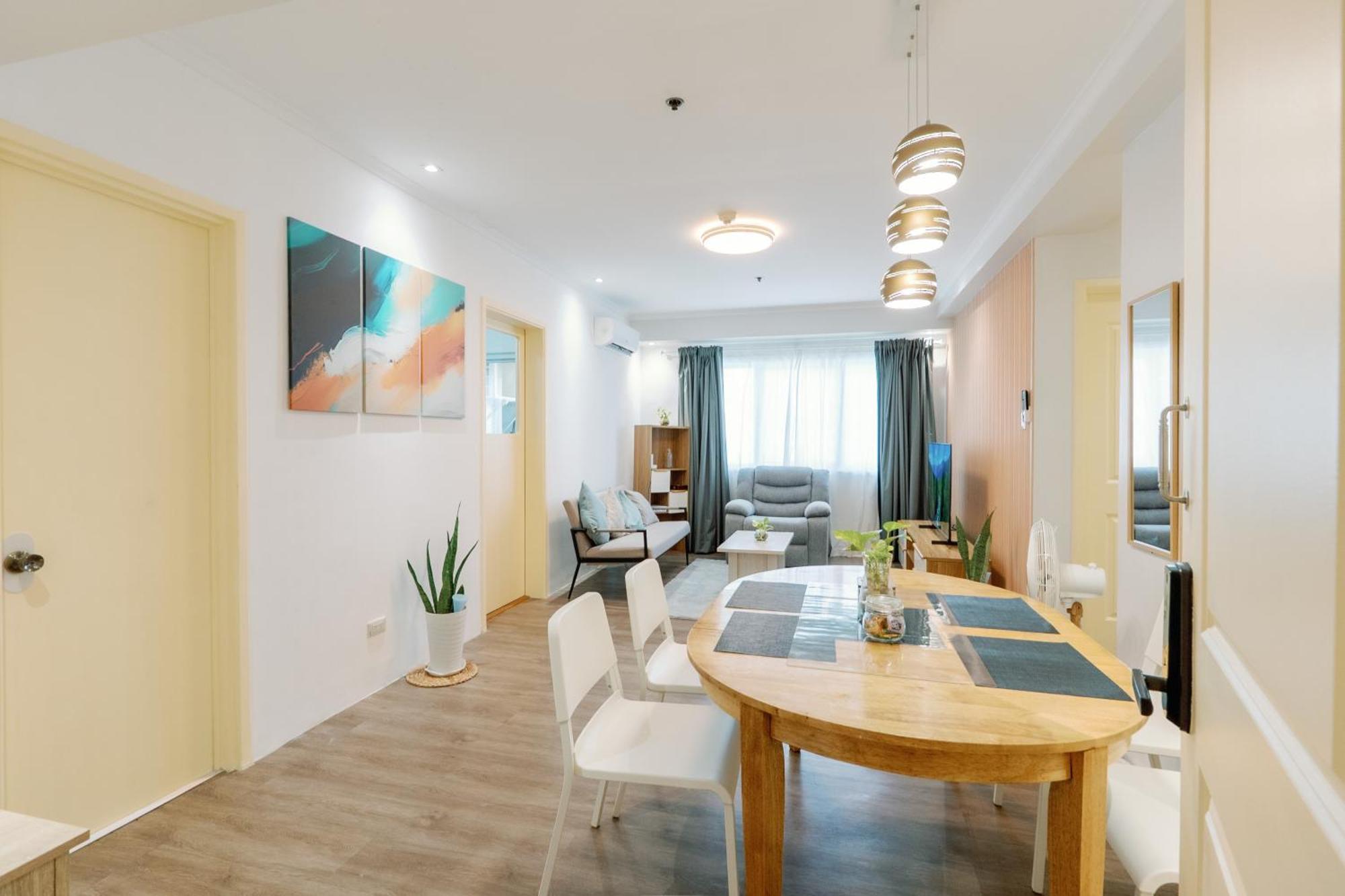 Cozy 2-Bedroom At South Of Market Soma Bgc Near Sm Aura, Market! Market! & Bonifacio High Street Taguig Buitenkant foto